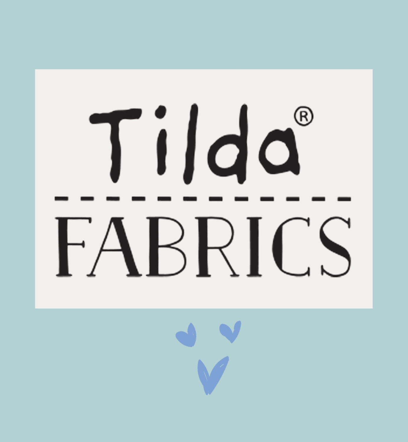 Night Blue Medium Dots | Cotton Lining by Tilda image 1