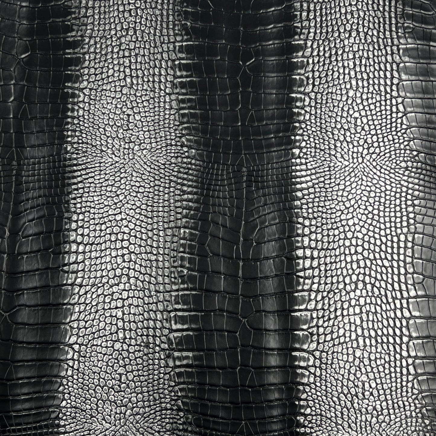 Faux Crocodile | Silver Blend image 0