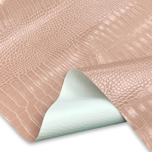 Faux Crocodile | Pink image 0