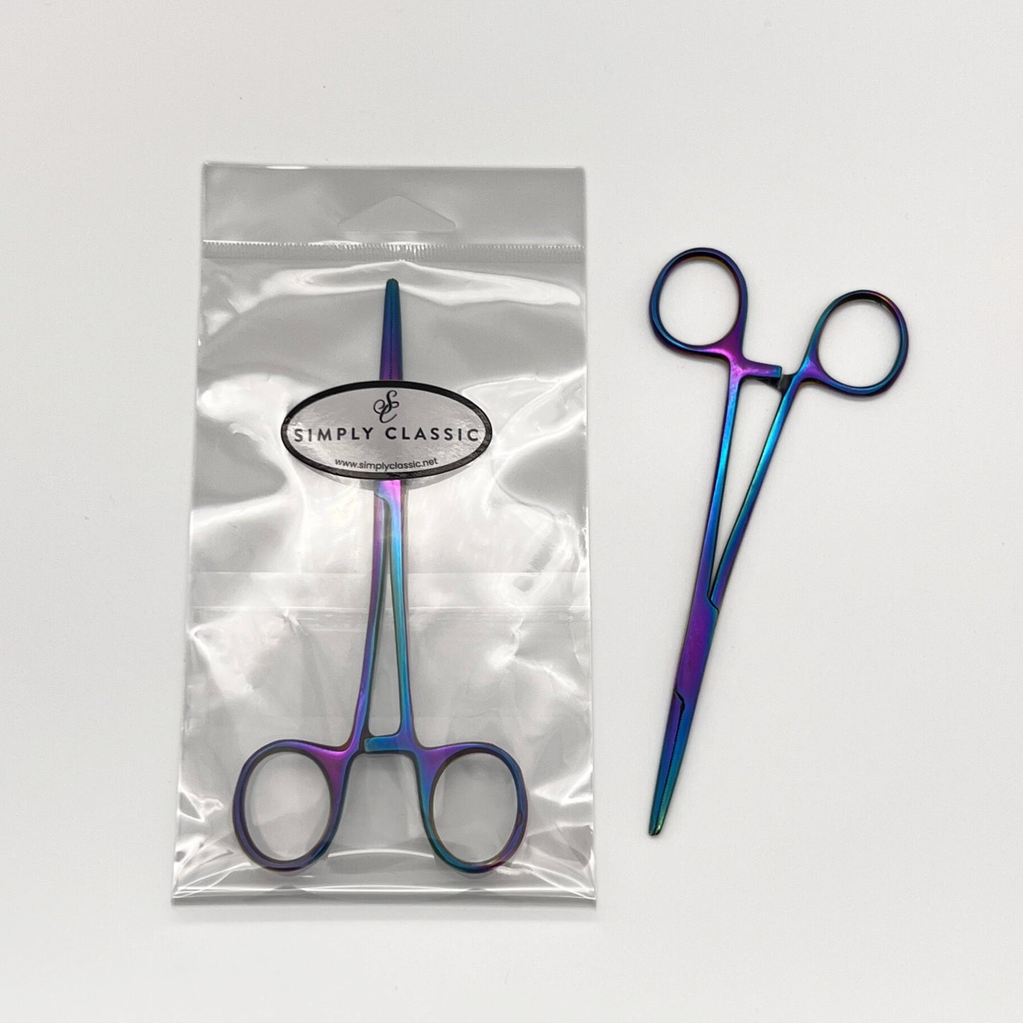 5.5" Prismatic Rainbow Hemostat image 4