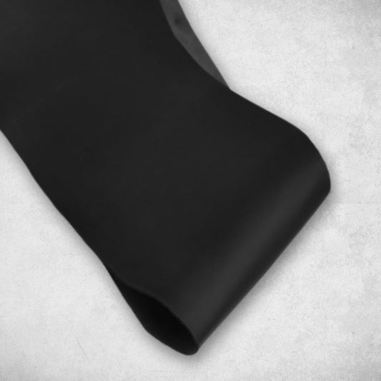 Vegetable Tanned Leather Hide | Black image 1