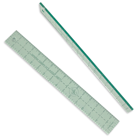 Simply Classic Ruler 8" image 0