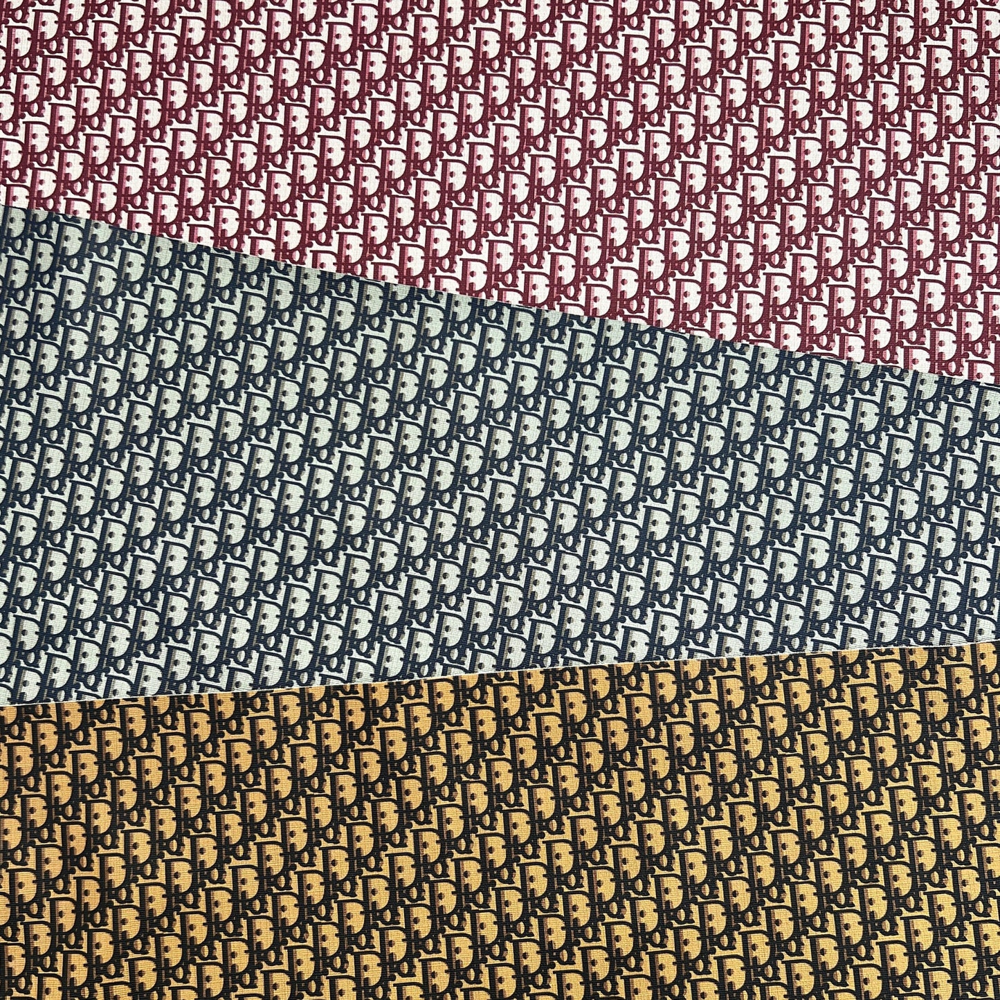 Diagonal D Motif Vinyl image 1