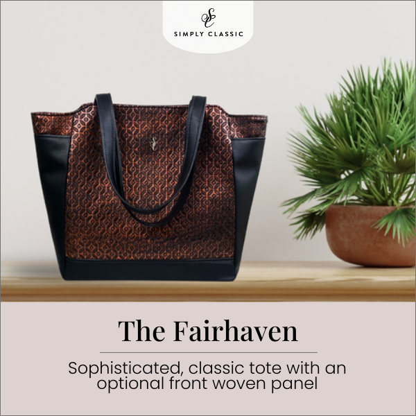 The Fairhaven Tote Bag – Digital PDF Pattern – Simply Classic
