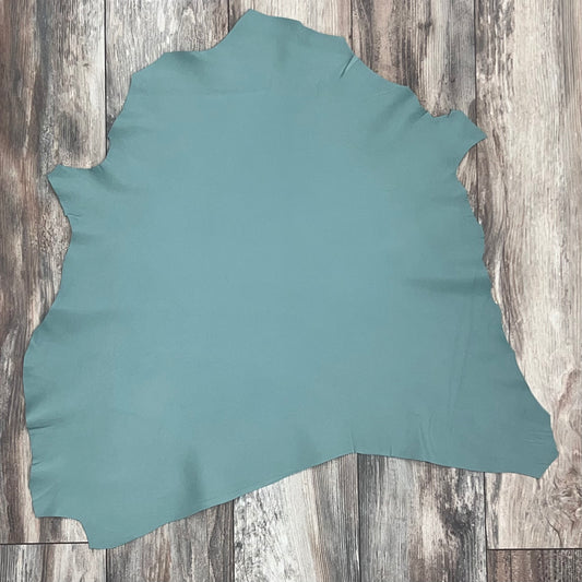 Italian Leather Hide | Sea Green image 1