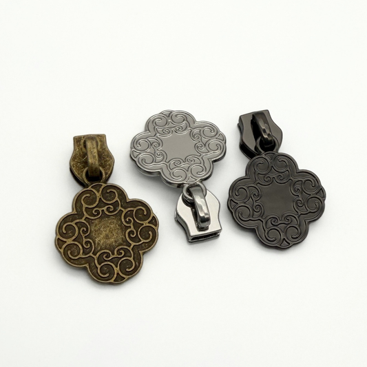 #5 Zipper Pulls – Floral