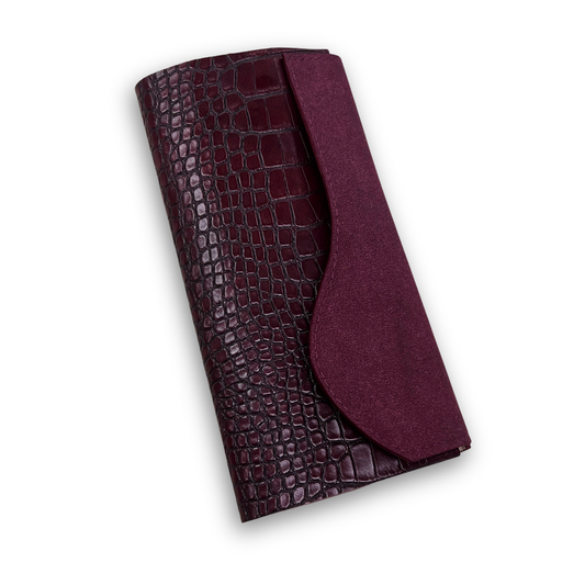 Faux Suede – Merlot