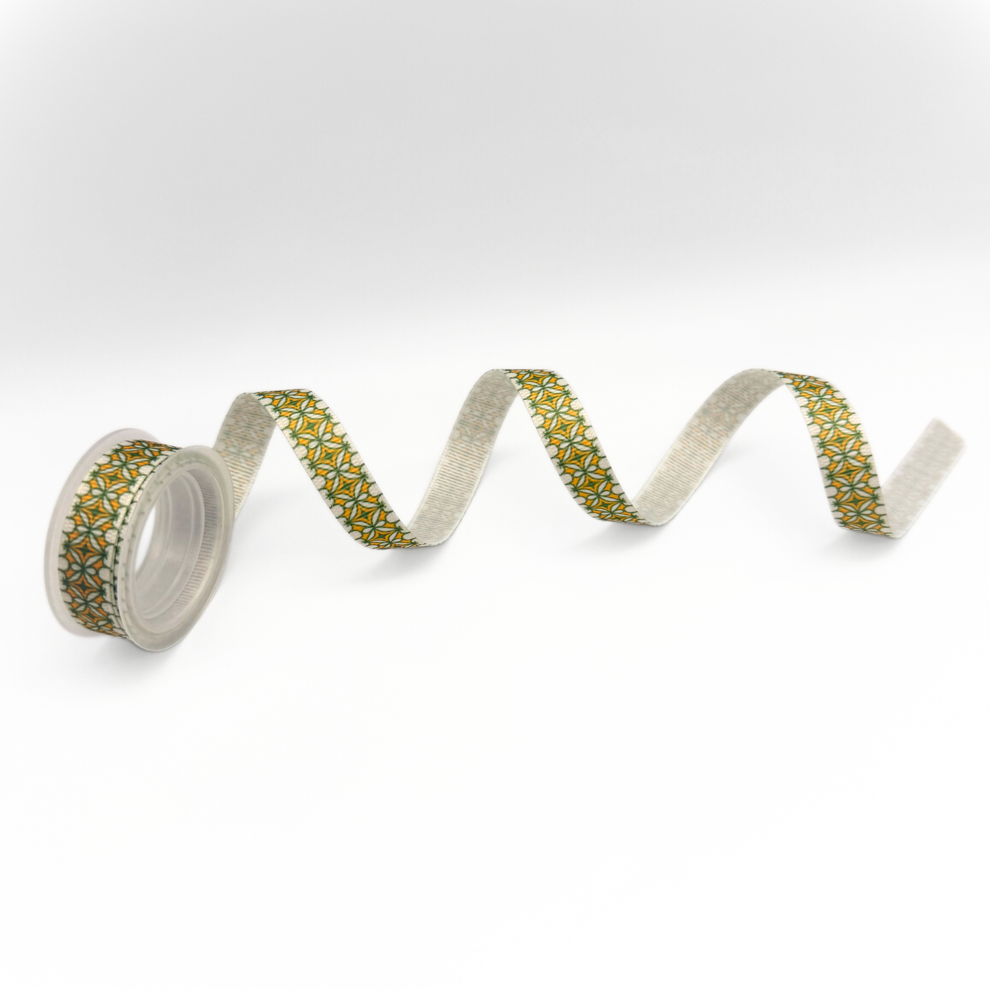 1/2" Grosgrain Ribbon – Geometric Starburst