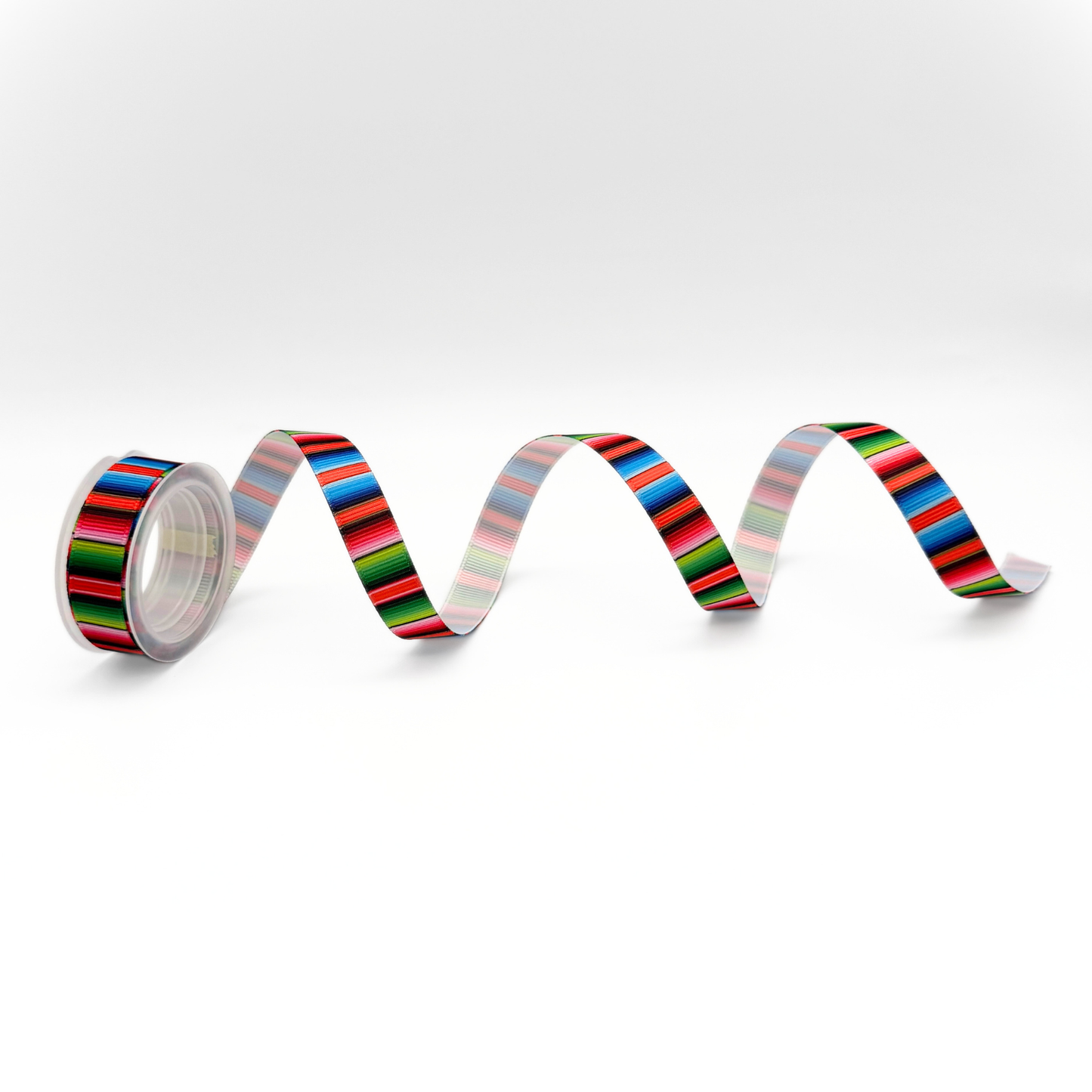 1/2" Grosgrain Ribbon – Serape Stripes