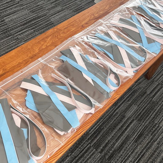 Double-Sided Italian Leather Bag Charm Bundle