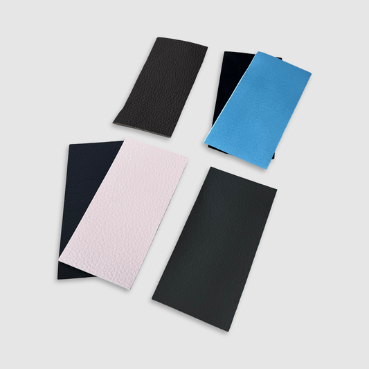 Double-Sided Italian Leather Bag Charm Bundle