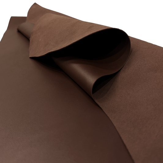 Italian Leather Hide – Pecan Brown