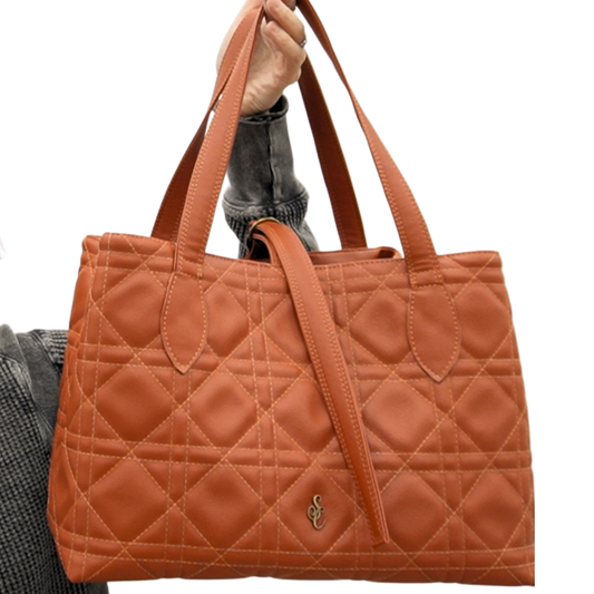 Smooth Faux Leather – Rust