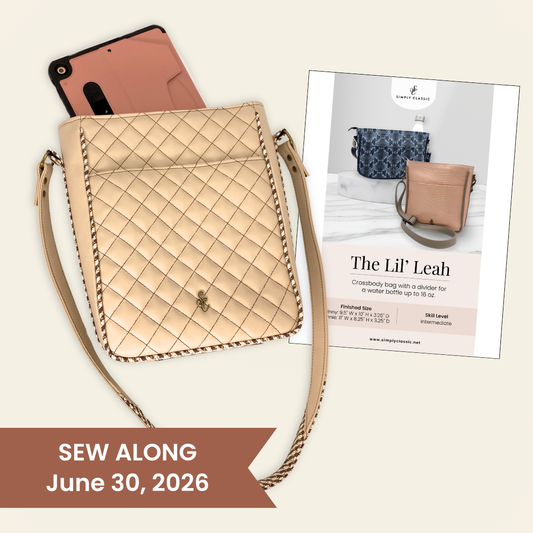 The Lil' Leah Tablet Sleeve Hack – June Sew Along