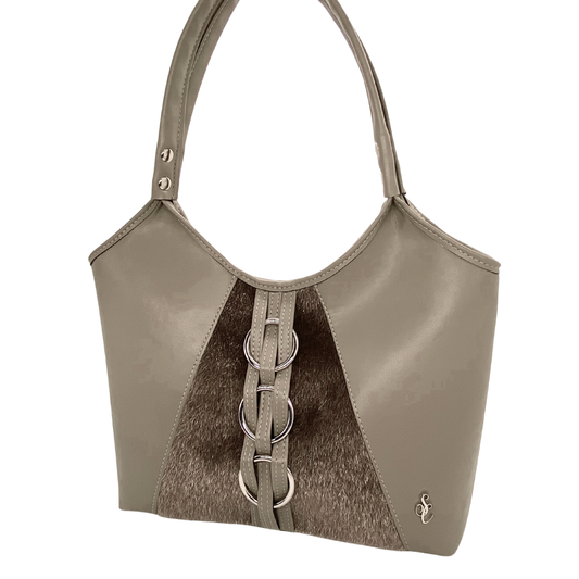 Faux Hair-On Hide – Ash Brown
