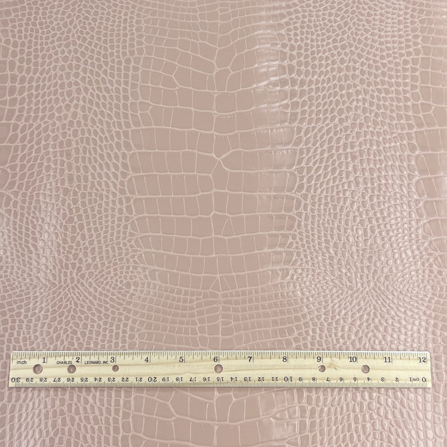 Faux Crocodile | Pink image 1