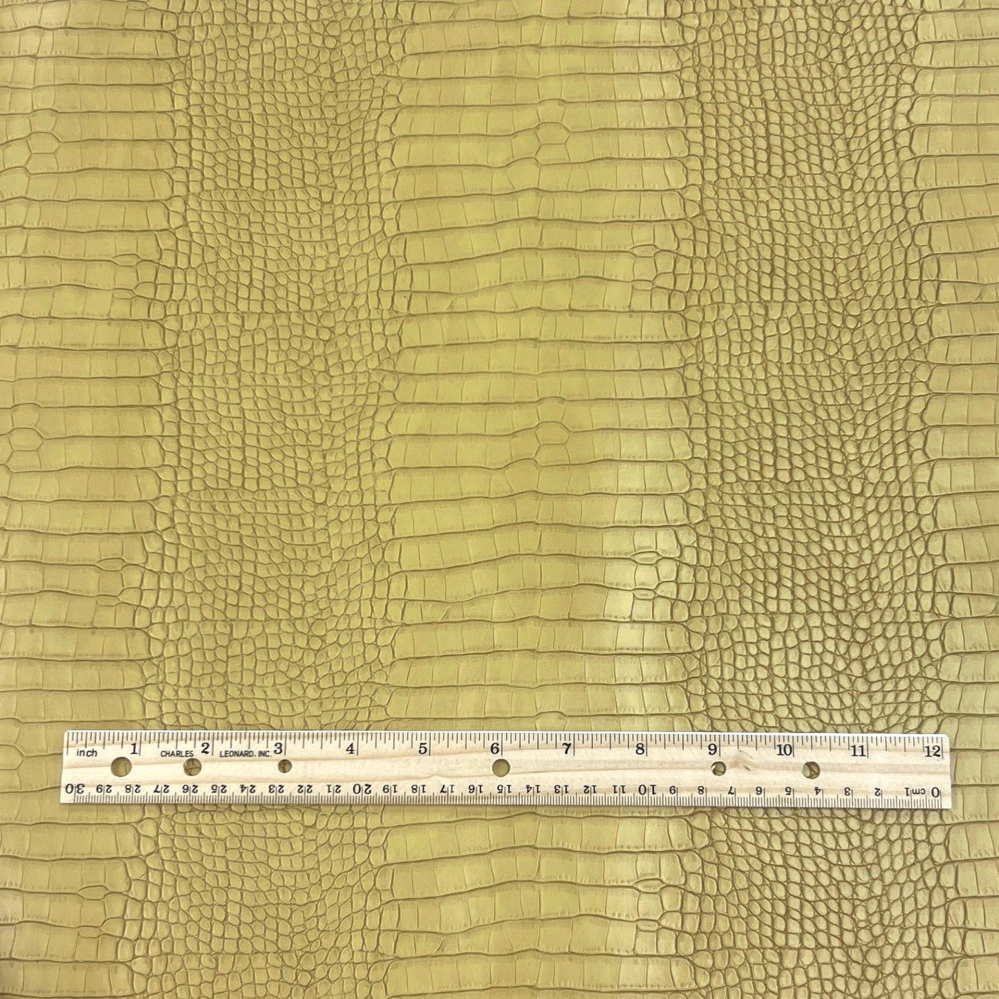 Faux Crocodile | Mustard image 2