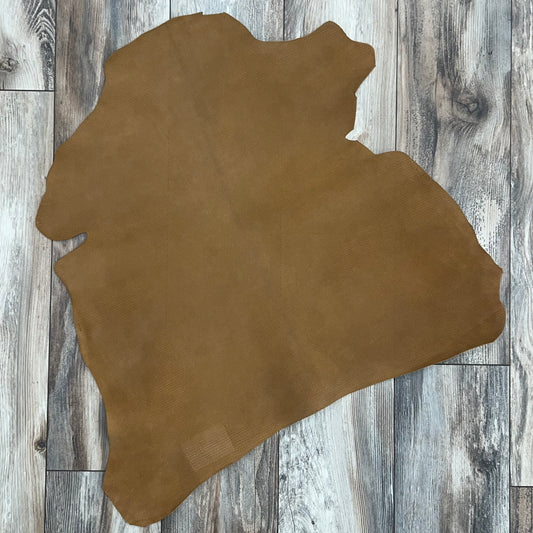 Italian Leather Hide | Holey Camel (Brown) image 1