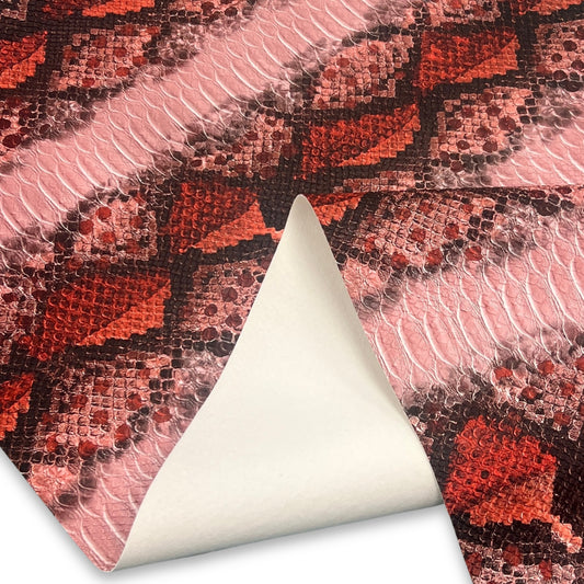 Faux Leather | Multi Color Lizard image 2