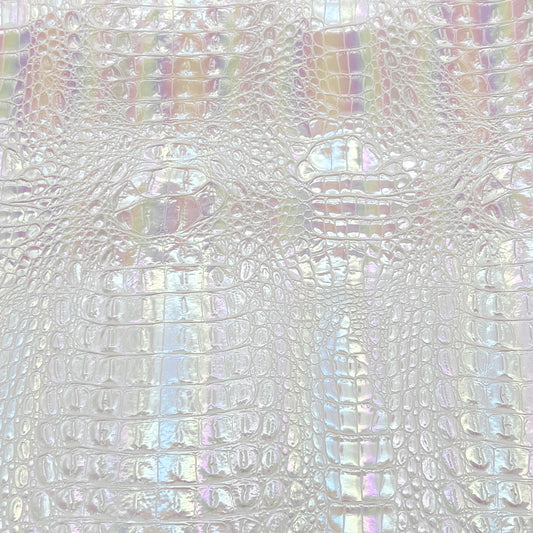 Iridescent Faux Crocodile image 6