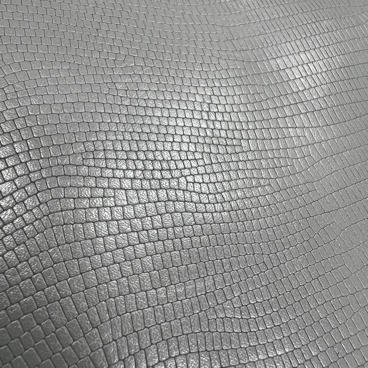 Italian Leather Hide | Gray Lizard image 0