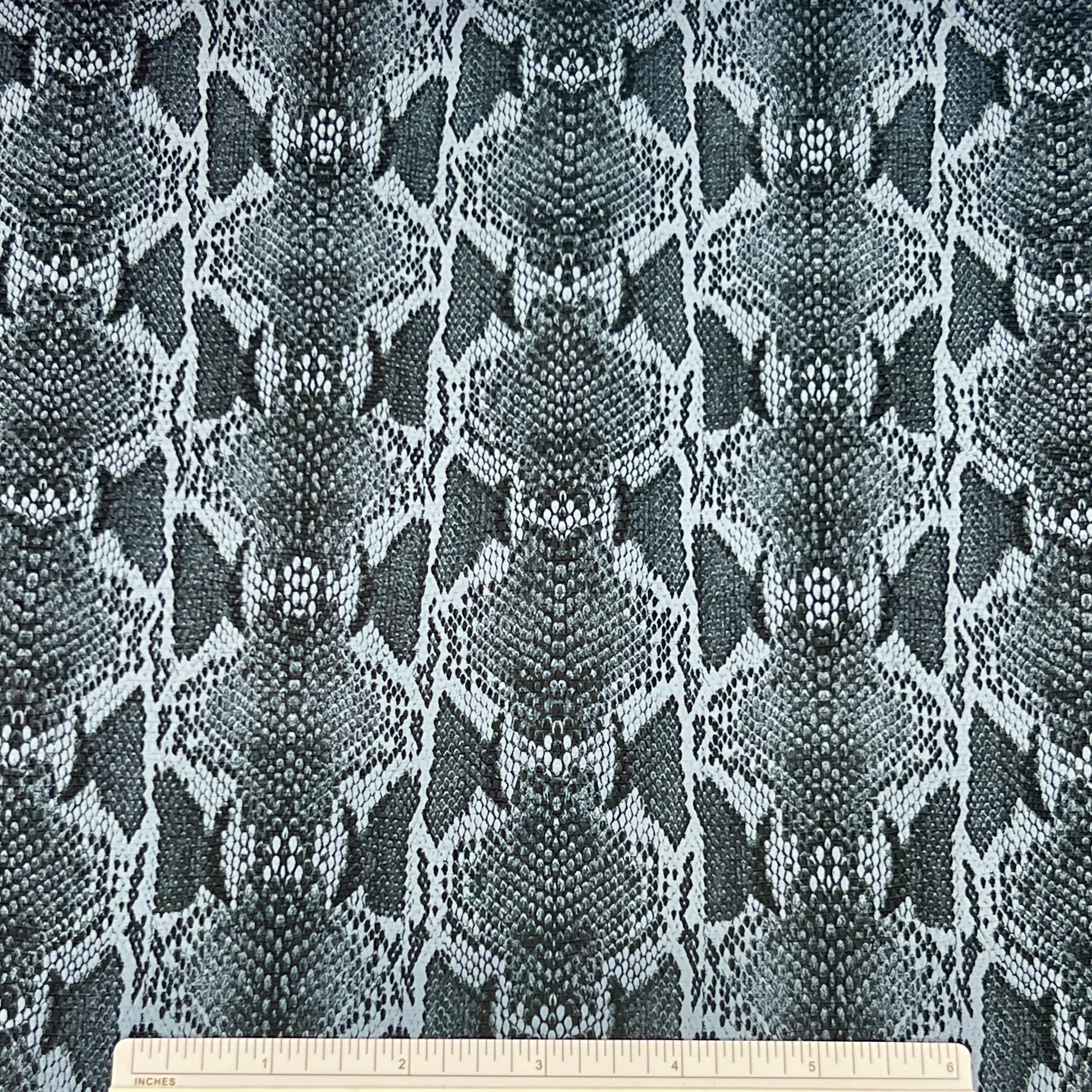 Faux Leather | Geometric Snake image 7