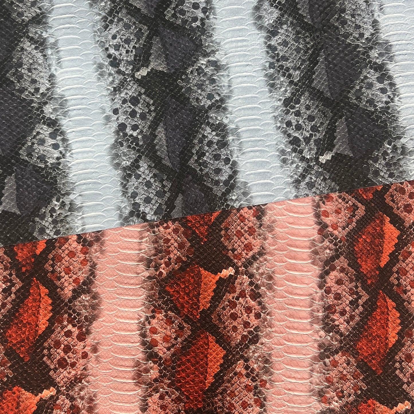 Faux Leather | Multi Color Lizard image 0