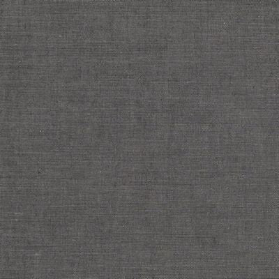 Dark Grey Chambray | Cotton Lining by Tilda image 0