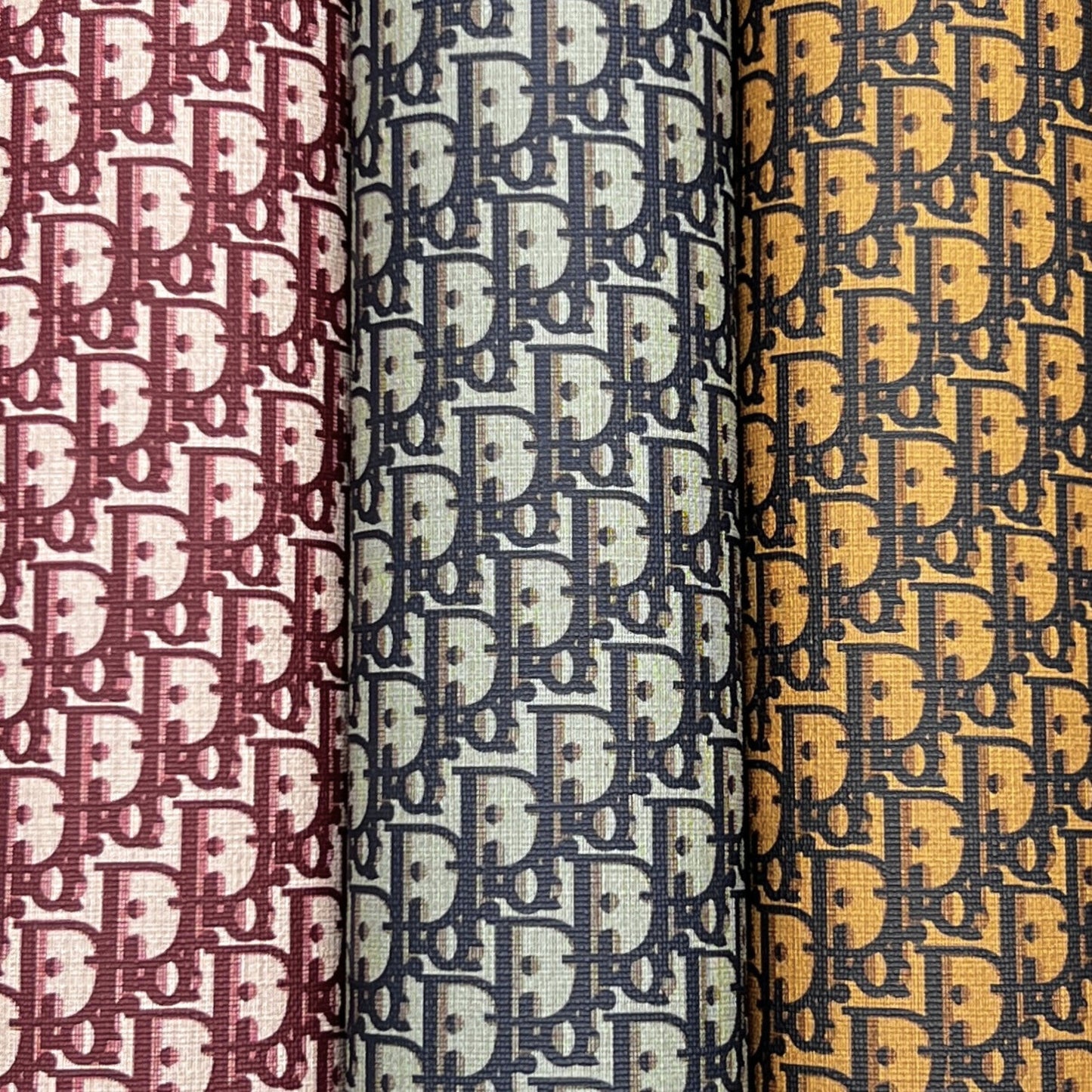 Diagonal D Motif Vinyl image 0