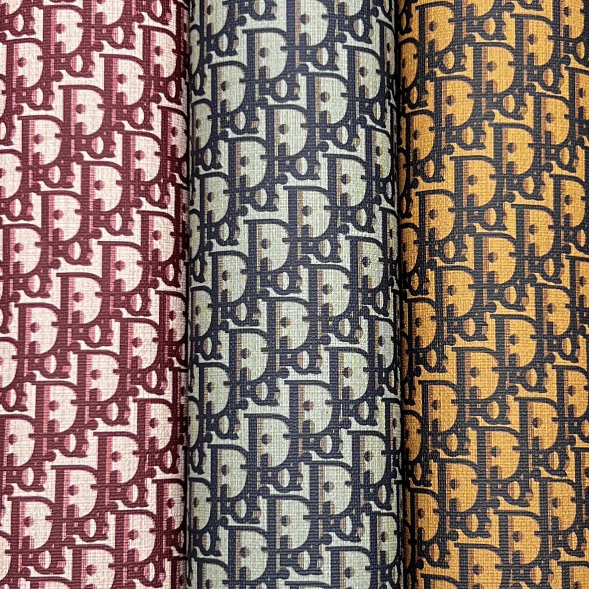 Diagonal D Motif Vinyl image 0