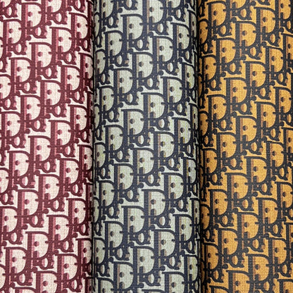 Diagonal D Motif Vinyl image 0