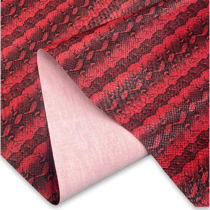 Faux Leather | Small Print Snake image 2