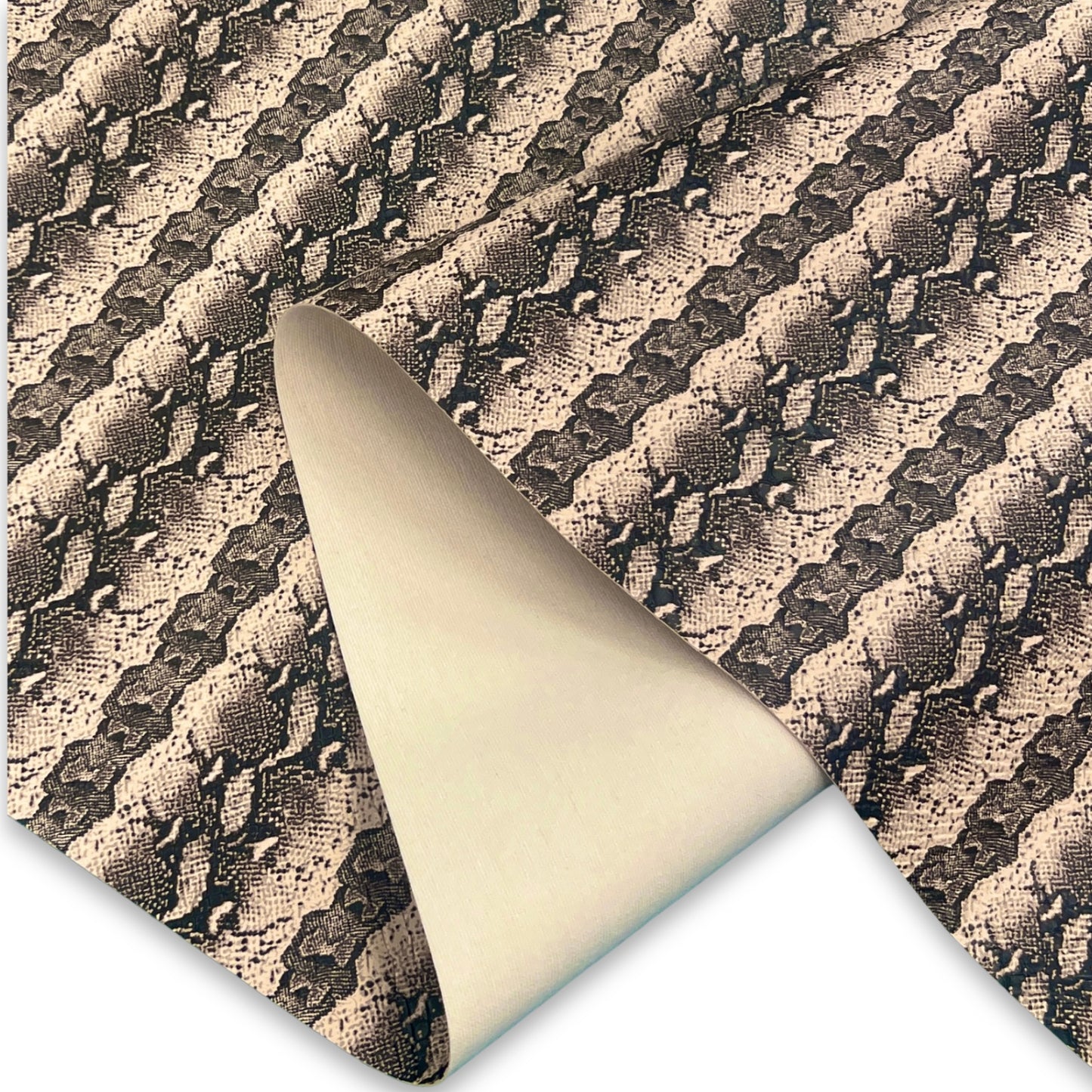 Faux Leather | Small Print Snake image 3