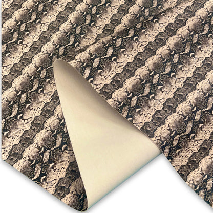 Faux Leather | Small Print Snake image 3