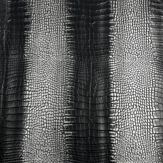 Faux Crocodile | Silver Blend image 0
