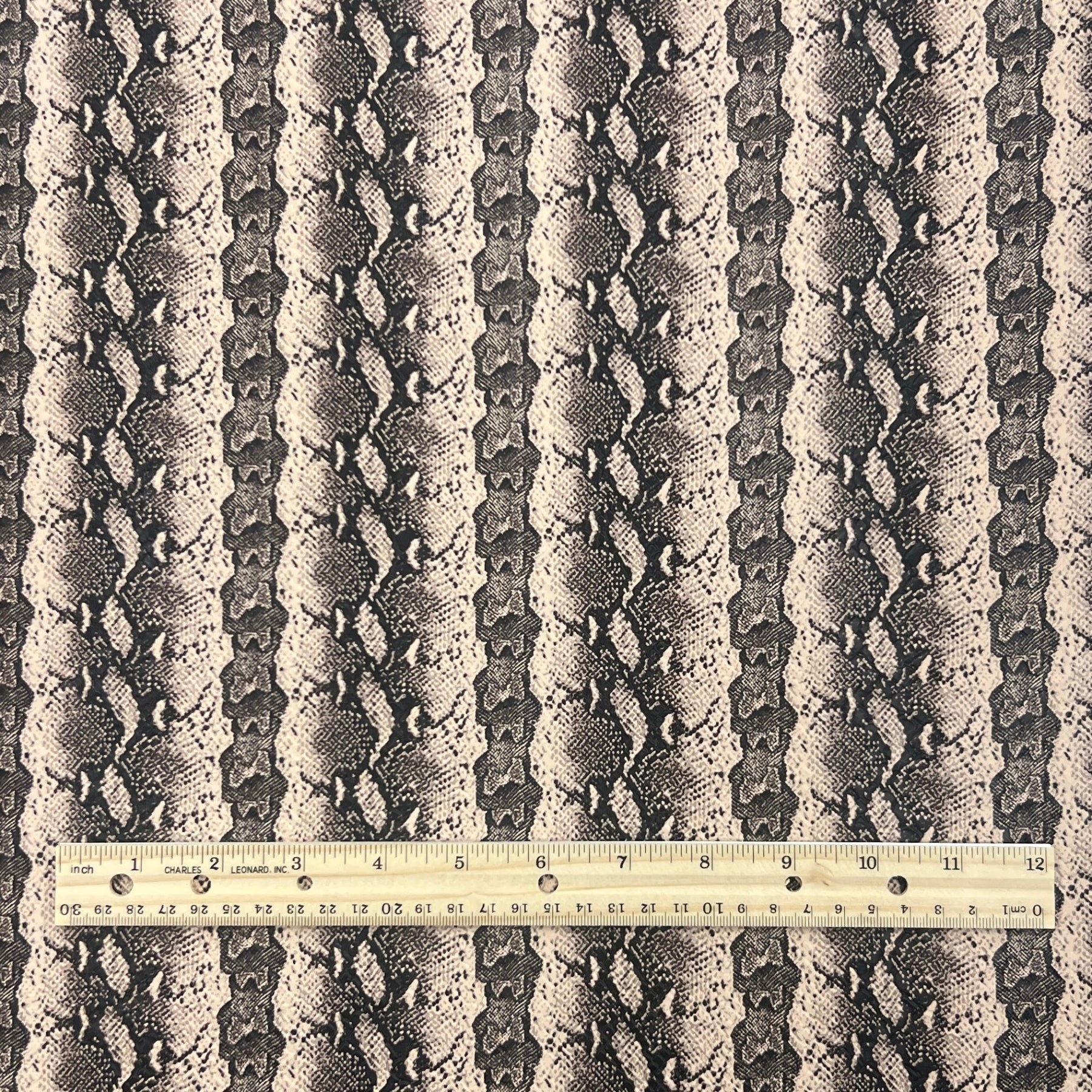 Faux Leather | Small Print Snake image 4