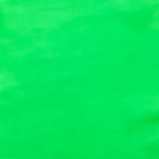 Italian Leather Hide | Neon Green image 0