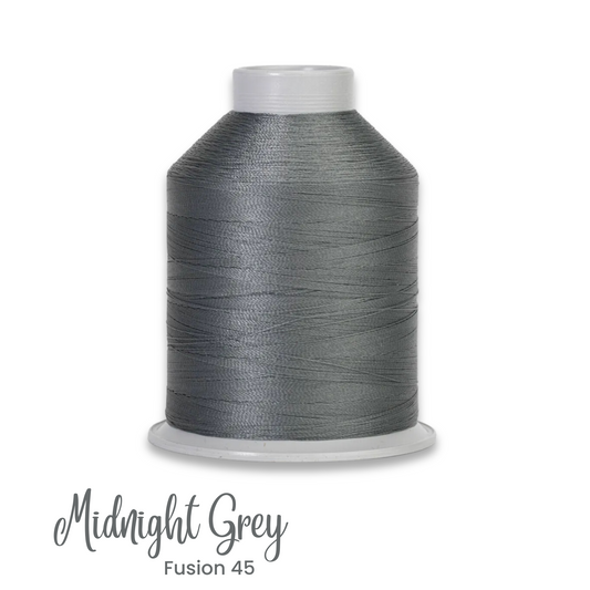 Fusion 45 Bonded Nylon Thread | Midnight Grey image 0