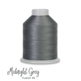 Fusion 45 Bonded Nylon Thread | Midnight Grey image 0