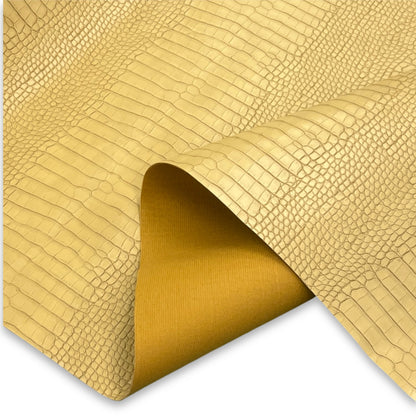 Faux Crocodile | Mustard image 0
