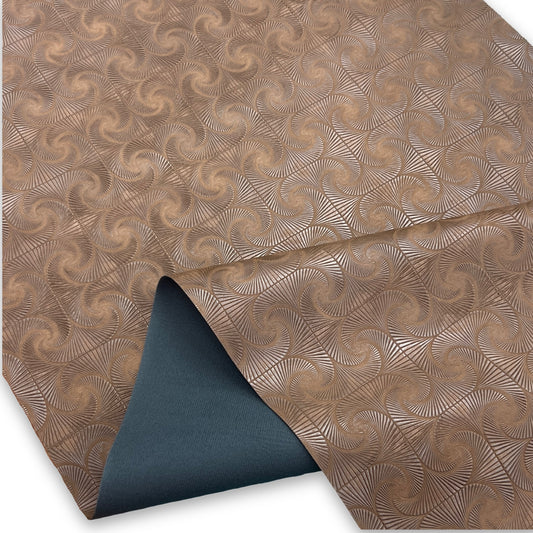 Faux Leather | Geometric Swirl image 1