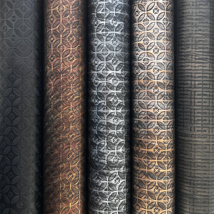 Misprinted Faux Leather | Geometric image 0