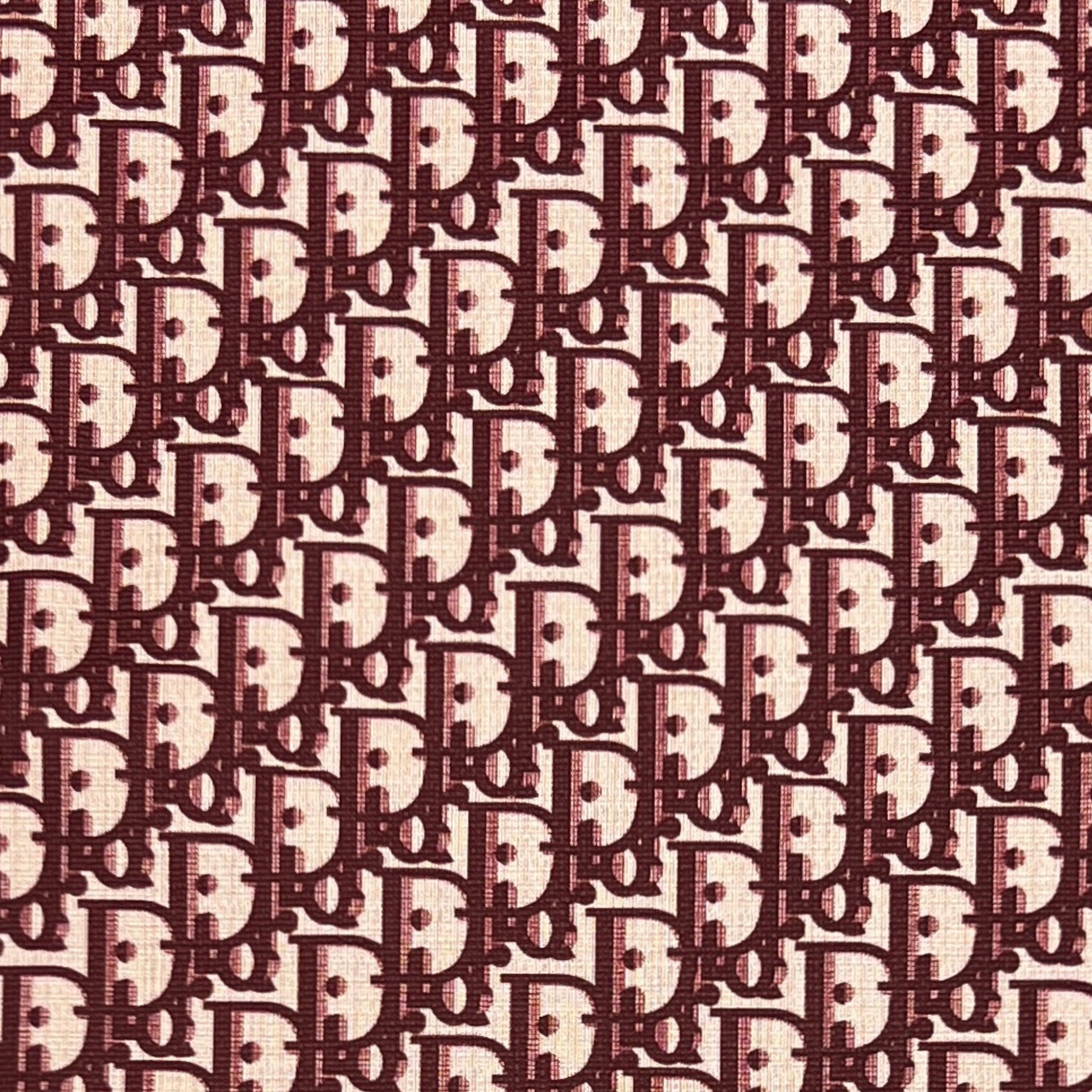 Diagonal D Motif Vinyl image 2