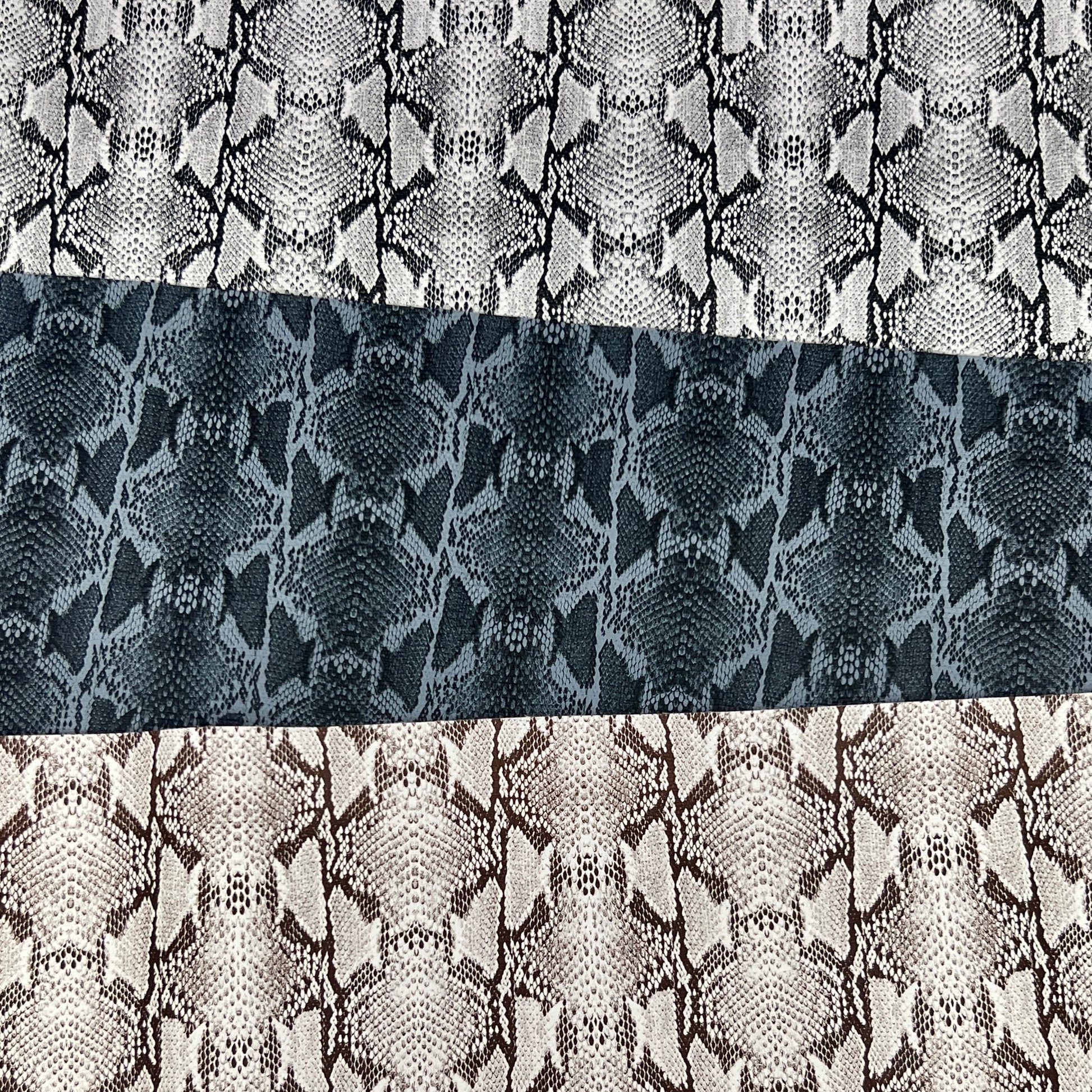 Faux Leather | Geometric Snake image 0