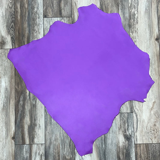 Italian Leather Hide | Purple image 1