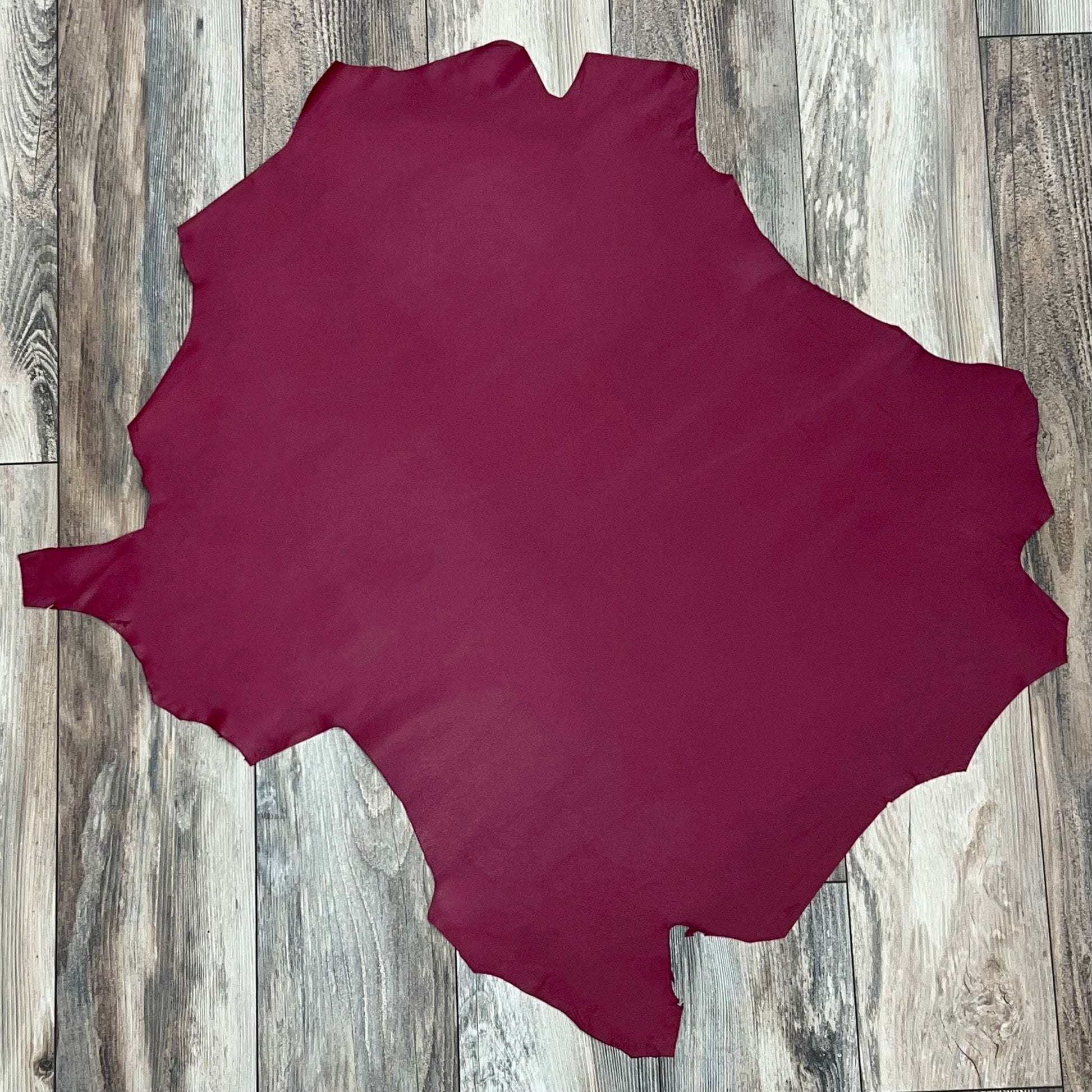Italian Leather Hide | Rich Red image 1