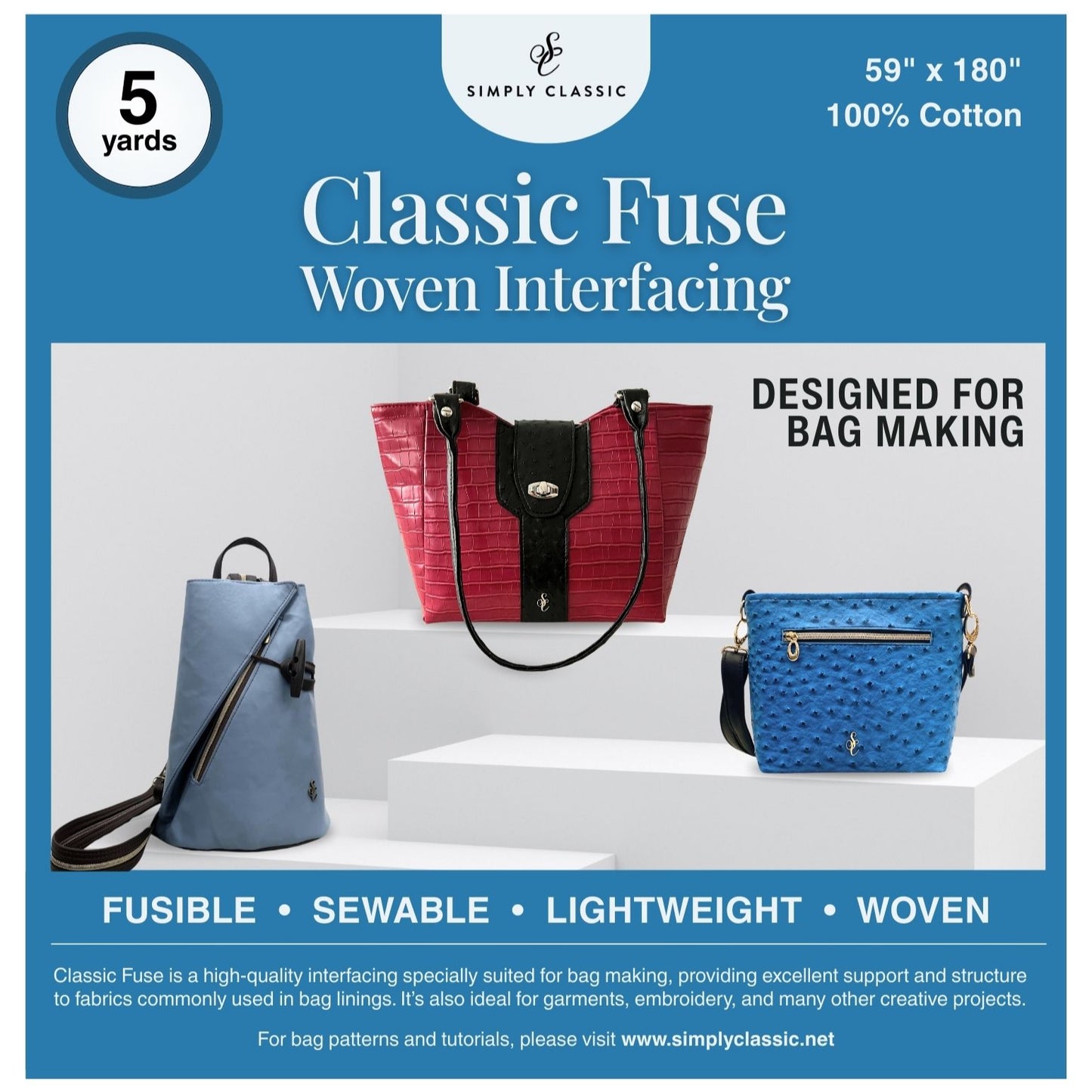 Classic Fuse Woven Interfacing image 4