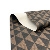 Faux Leather | Geometric Triangles image 3