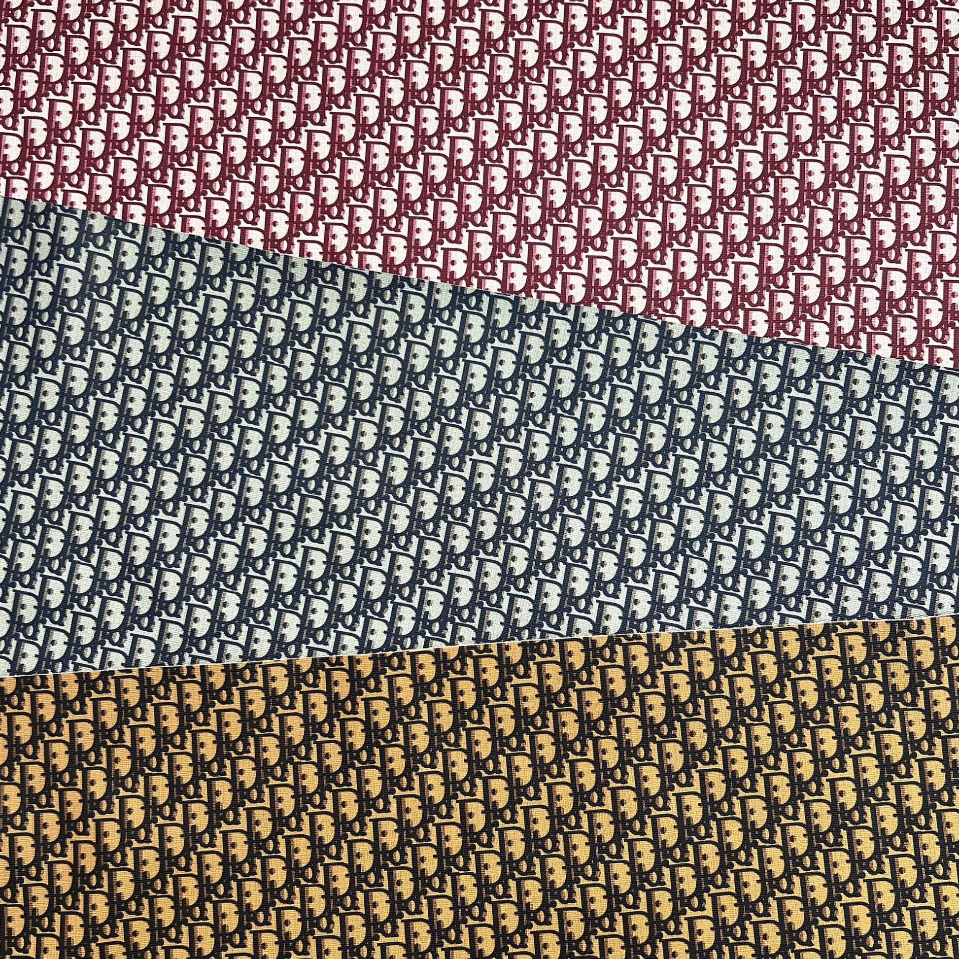 Diagonal D Motif Vinyl image 1