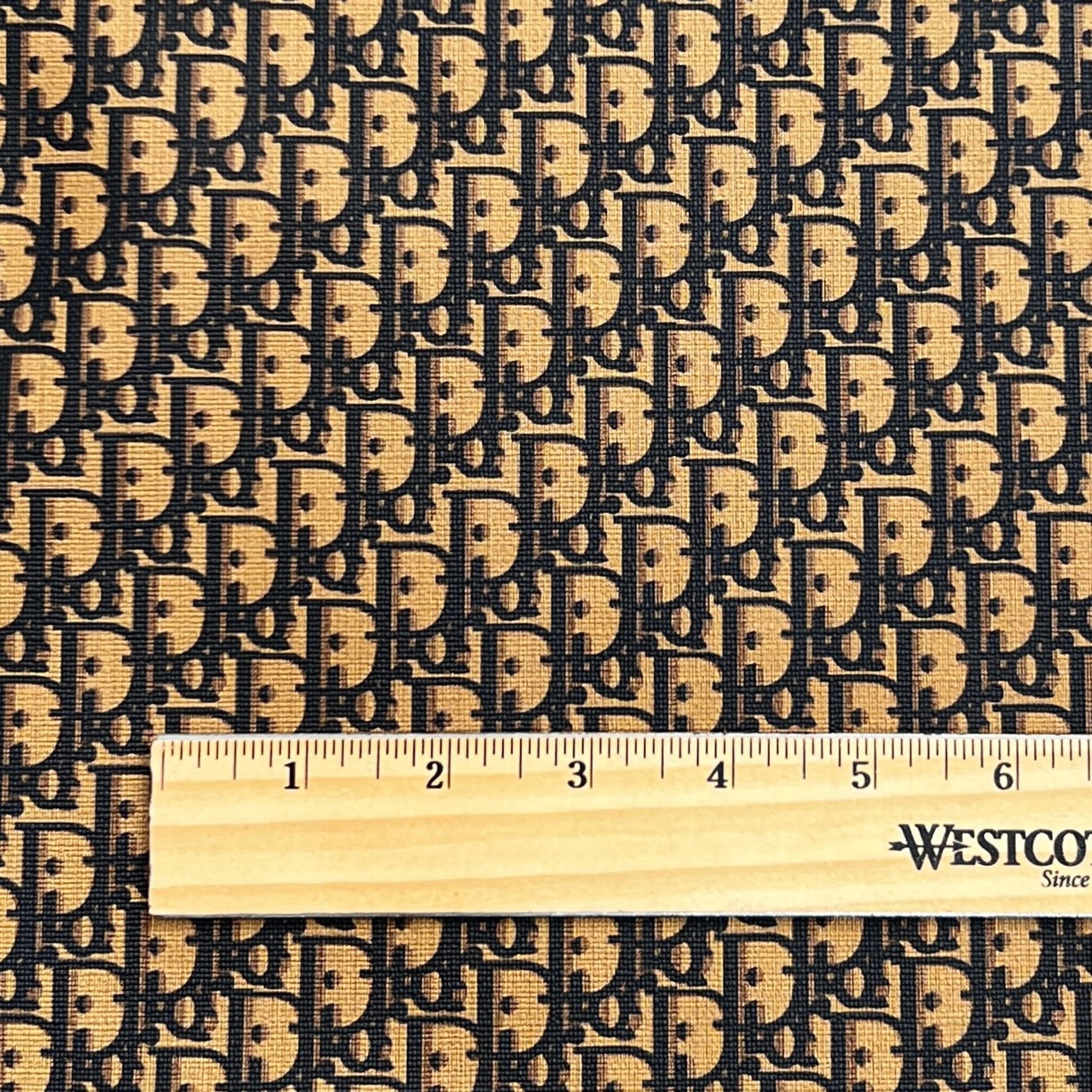 Diagonal D Motif Vinyl image 11